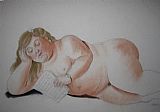 The Love Letter by Fernando Botero